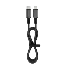 27 Watt 3A Usb-C To Lighning 1.2M Hızlı Şarj Kablosu Siyah FC41