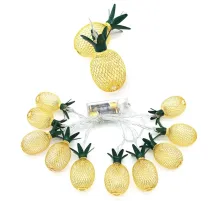 2m 10 Led Pilli 2 Kademeli Ananas Led Işık MZ6200-251