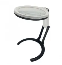 2X5X120Mm 10 Ledli Masaüstü Büyüteç