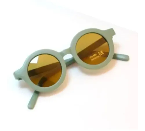 3-8 Yaş Cool Çocuk Güneş Gözlüğü 400 Uv Koruma Yeşil