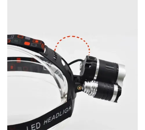 3 Başlıklı Şarjlı Kafa Feneri Wt-256