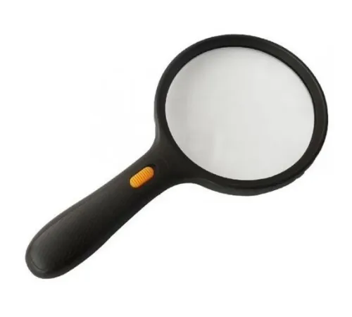 3 Led Işıklı 18X-5X 138Mm Lenslı Büyüteç