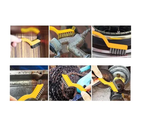 3 Parça Çok Amaçlı Tel Fırça Seti 180 MM DMX4681