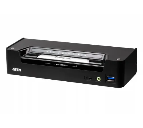 3-Port USB-C DisplayPort Hibrit KVMP™ Switch<br>
3-Port USB-C DisplayPort Hybrid KVMP™ Switch