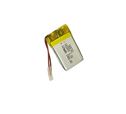 302030 3.7V 120 MAh Li-Polymer Pil Devreli/1.5A