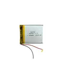 304053 3.7V 600 MAh Li-Polymer Pil Devreli/1.5A