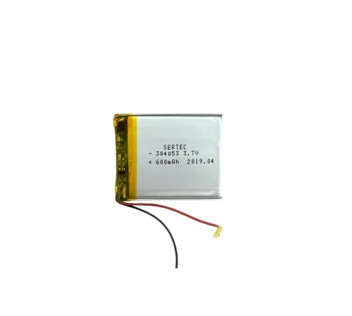 304053 3.7V 600 MAh Li-Polymer Pil Devreli/1.5A