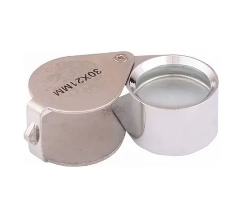 30X21 Full Çelik Kaplı Büyüteç Lüp