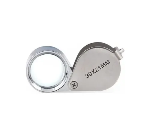 30X21 Full Çelik Kaplı Büyüteç Lüp