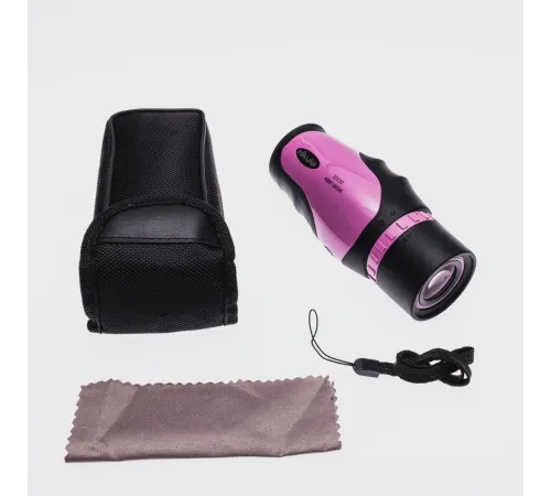 30X30 Tek Gözlü Ayarı Gerektirmeyen Perma Focus Otomatık Netleme Dürbün Fuşya