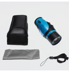 30X30 Tek Gözlü Ayarı Gerektirmeyen Perma Focus Otomatık Netleme Dürbün Mavi