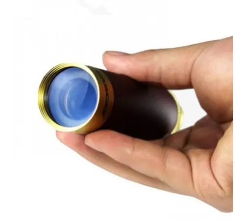 30X40 Panda Büyük Mercekli Pirinç Gövdeli Deri Çantalı Denizcilik Korsan Dürbün