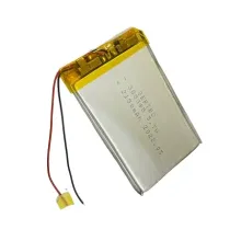 385385 3.7V 2150 MAh Li-Polymer Pil Devreli/1.5A