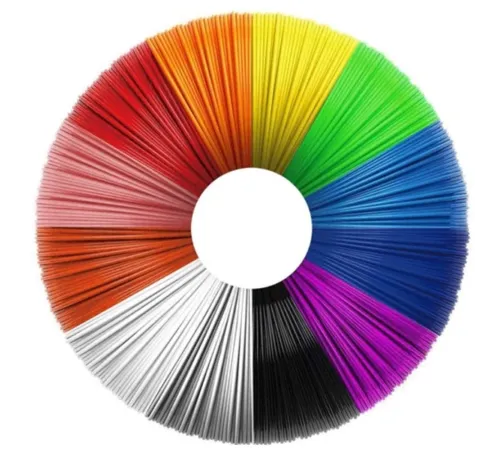 3D Kalem Yazıcı İçin Filament 10 Renk Toplam 20 Metre