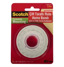 3M Scotch® Çift Taraflı Köpük Bant 12,7mm x 1,9m