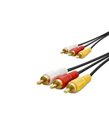 3Rca Kablo Gold 10M Siyah HDX5057