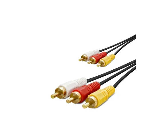 3Rca Kablo Gold 1.5M Siyah HDX1038