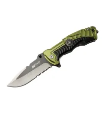 4-12-1 Haki Kurtarma / Kamp Çakısı 21cm- Yarı , Testere Detaylı, Cam Kırma Aparatlı