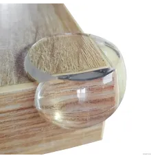 4 Adet Silikon Şeffaf Masa Kenar Köşe Koruma