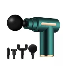 4 Başlıklı 6 Kademeli Titreşimli Şarjlı Mini Masaj Aleti