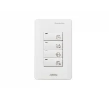 4 Düğmeli Uzaktan Kontrol Tuş Takımı (ATEN-VP1420/VP1421 Sunum Matrix Switch Ürünleri)<br>
4-Key Contact Closure Remote Pad (for ATEN-VP1420/VP1421 Presentation Matrix Switches)