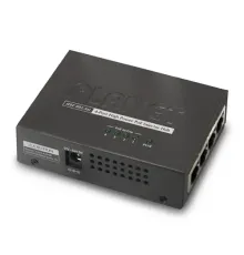 4-Port 10/100/1000Base-TX IEEE 802.3at/af PoE+ Injector Hub