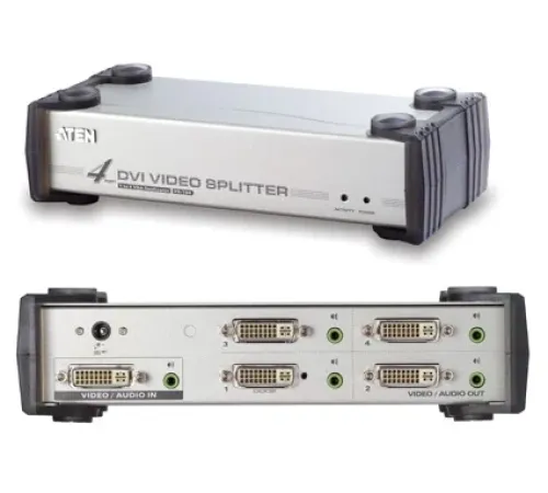 4 Port DVI Video Çoklayıcı (Splitter), 1920 x 1200