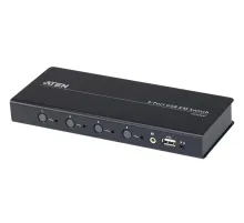 4-port USB Sınırsız Geçiş İmkanı Tanıyan KM (Klavye/Mouse) Switch (Kablolar dahil)<br>
4-port USB Boundless KM Switch (Cables included)