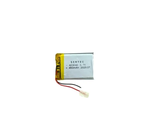 403040 3.7V 450 MAh Li-Polymer Pil (Devreli/1.5A)