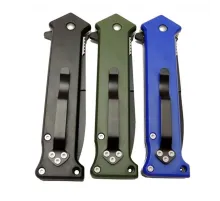 4352 Mavi Bas - Çek Kamp Çakı 20cm-