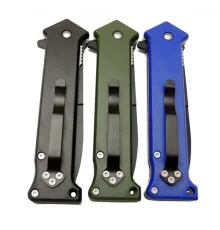 4352 Mavi Bas - Çek Kamp Çakı 20cm-