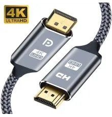4K DP To HDMI Kablo 1.8 M ZR842