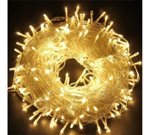 5 M 30 Led Gün Işığı 2 Kademeli Şeffaf Kablo