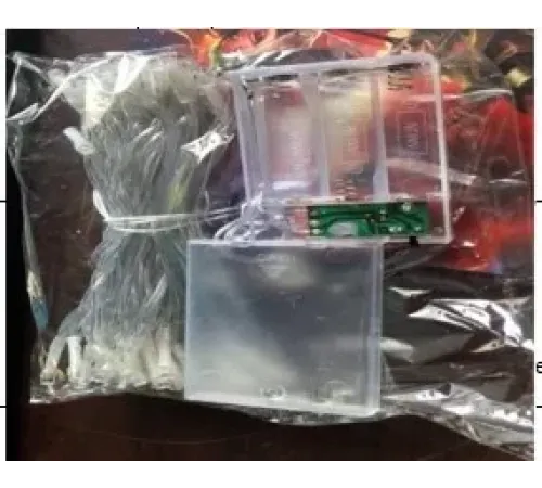 5 M 30 Led Gün Işığı 2 Kademeli Şeffaf Kablo