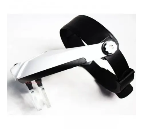 5 Mercekli Çok Fonksiyonlu Başlık Tip Işıklı Büyüteç Mg-81001-G