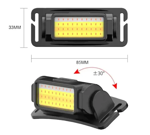 50 Cob Led Kafa Lambası Wt-650