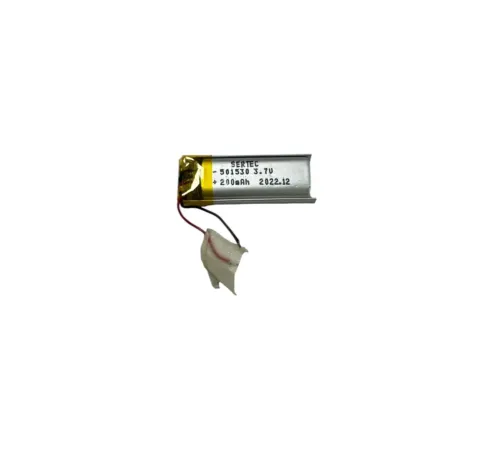 501530 3.7V 200mAh Li-Polymer Pil Devreli/1.5A