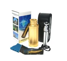 50X50 Panda Metal Gövde Tek Gözle Büyük Mercek Korsan Dürbün Gold