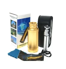 50X50 Panda Metal Gövde Tek Gözle Büyük Mercek Korsan Dürbün Gold