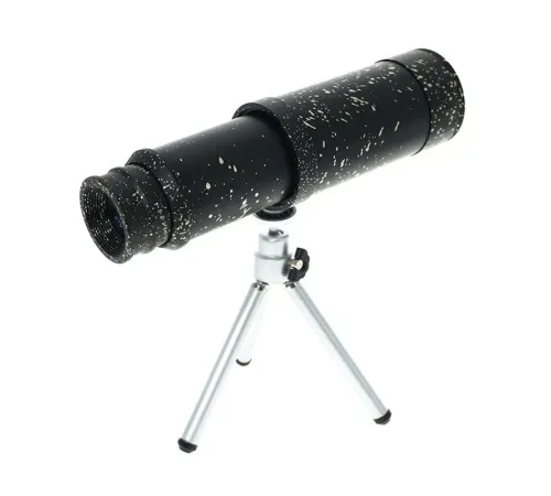 50X50 Panda Metal Gövde Tek Gözle Büyük Mercek Korsan Dürbün Syh