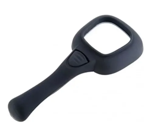 6 Ledli Ve Mor Işıklı Büyüteç 60Mm