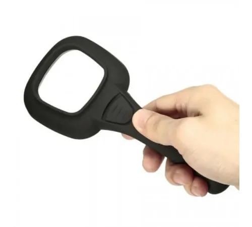 6 Ledli Ve Mor Işıklı Büyüteç 60Mm