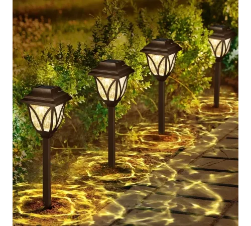 6 lı Solar Bahçe Aydınlatması Gün Işığı SKY-304