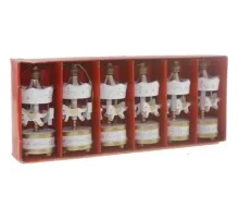 6 lı Ufak Atlı Karınca Gold Beyaz MZ144