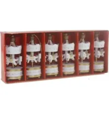 6 lı Ufak Atlı Karınca Gold Beyaz MZ144