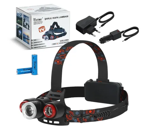 6000 Lümen Şarjlı Kafa Lambası WT-632