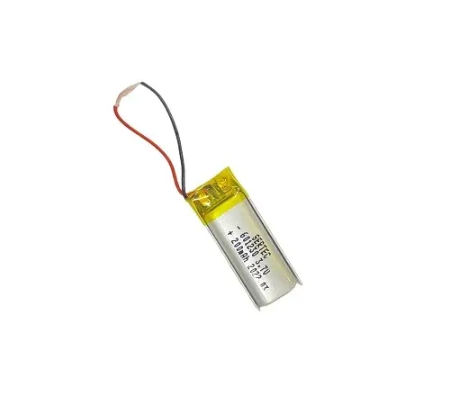 601230 3.7V 200 MAh Li-Polymer Pil Devreli/1.5A
