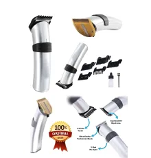 609 Profesyonel Şarjlı Saç Sakal Kesme Tıraş Makinesi Erkek Tıraş Makine Seti