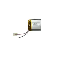 663032 3.7V 650mAh Li-Polymer Pil Devreli/1.5A