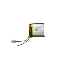 663032 3.7V 650mAh Li-Polymer Pil Devreli/1.5A